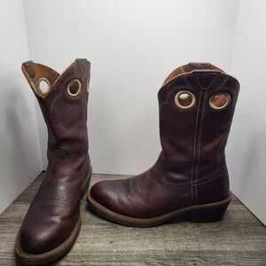 Ariat Heritage Roughstock Men's 11.5 D Western Leather Cowboy Boots 35300